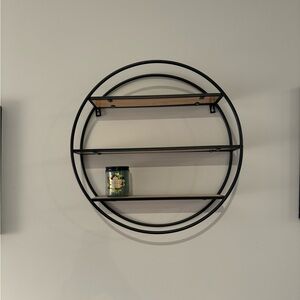 circular wall decoration/shelf